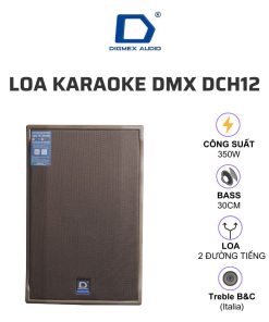Loa DMX DCH12 (2 đường tiếng, công suất 350W, Rweeter B&C của Italia, âm nghe đẳng cấp)
