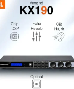 Vang số JBL KX190, 6 kênh, DSP, Optical, RCA, USB