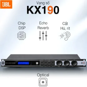 Vang số JBL KX190, 6 kênh, DSP, Optical, RCA, USB